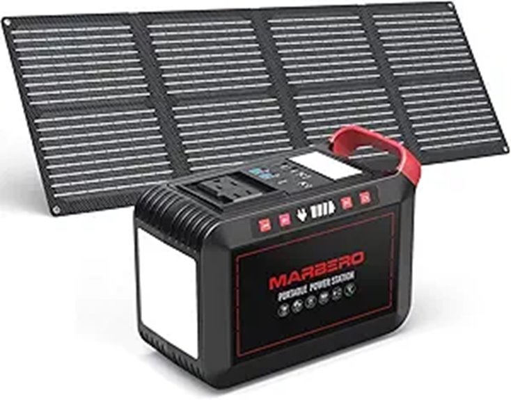 MARBERO 237Wh Portable Solar Generator Set