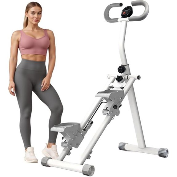 Foldable Vertical Climber Exercise Machine for Home