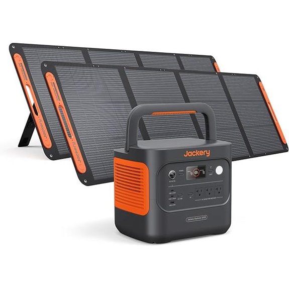 Jackery Solar Generator 2000V2 with Solar Panels