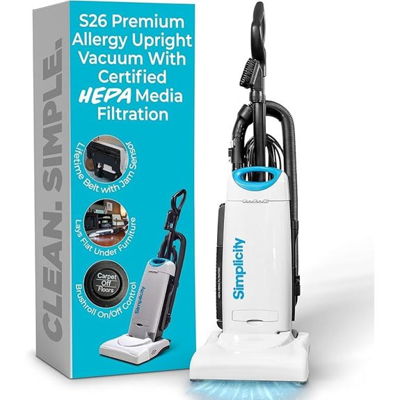 Simplicity Vacuums Premium Allergy Upright Cleaner
