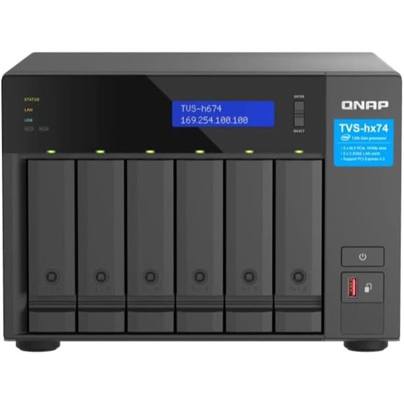 QNAP TVS-h674-i5 NAS with 12th Gen CPU