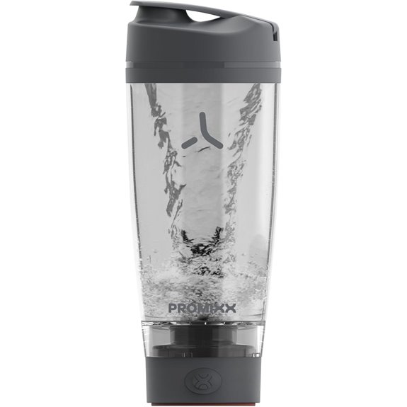 Promixx PRO Rechargeable Shaker Bottle with Storage