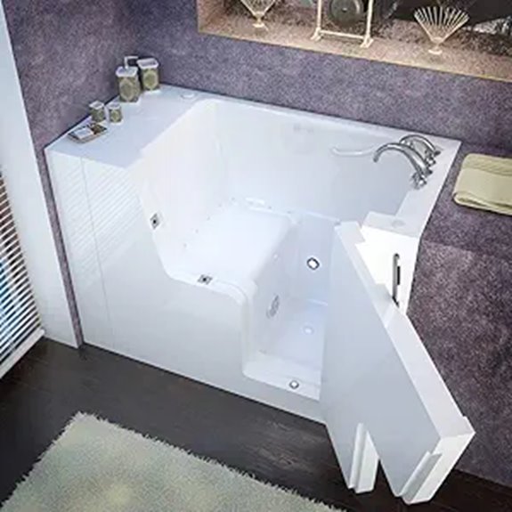 2953WCARWA Right Drain Air Jetted Walk-In Bathtub