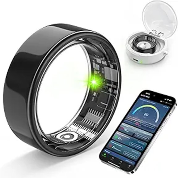 Smart Ring with Sleep & Heart Rate Monitoring