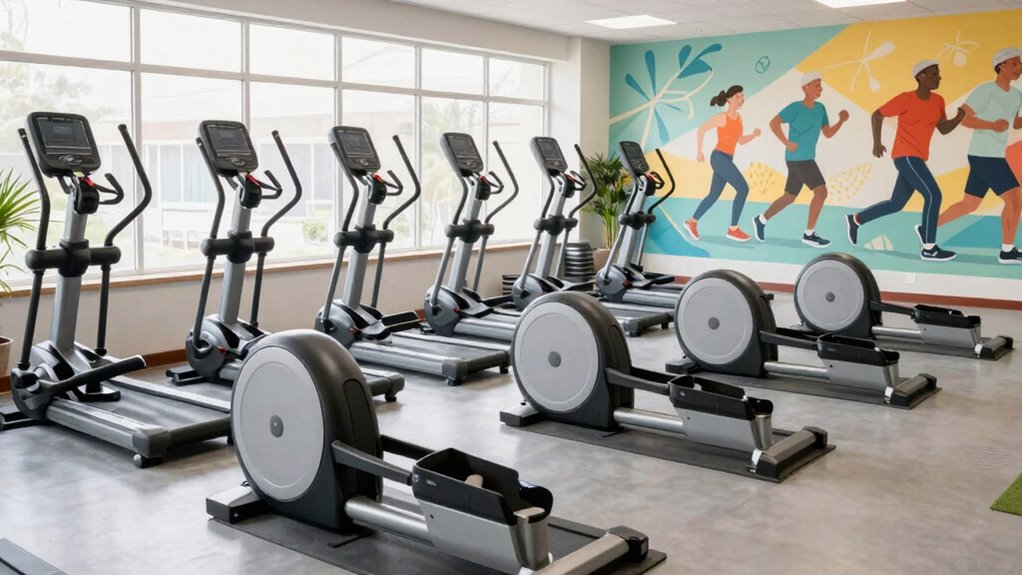 senior friendly elliptical workout options