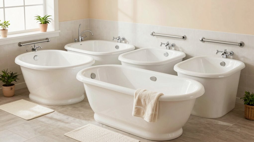senior safe bathtub options