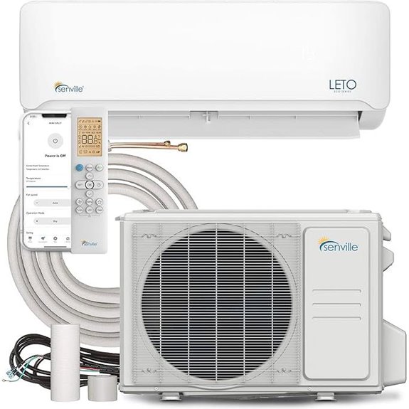 Senville LETO 9000 BTU Mini Split Air Conditioner