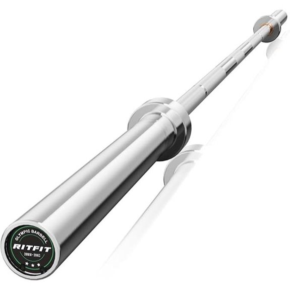 RITFIT 7ft Olympic Barbell for Weightlifting
