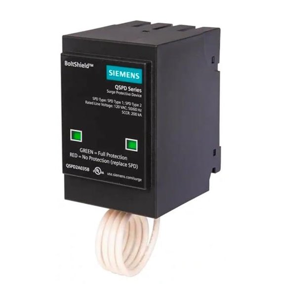 Siemens QSPD2A035B 35 KAmp BoltShield Indoor Surge Protective Device
