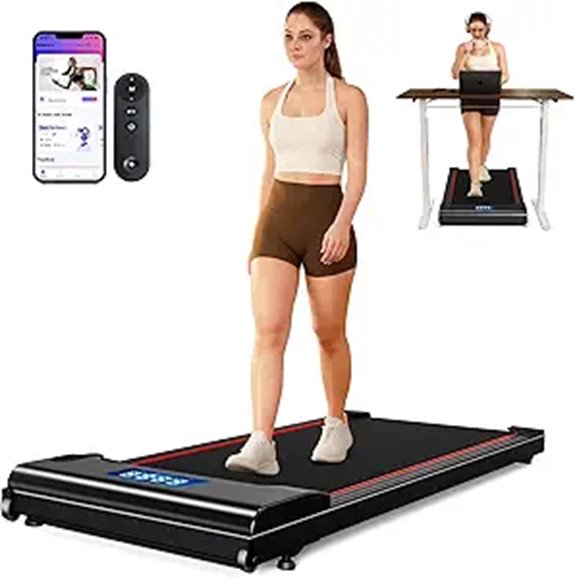 NeoSilent Under Desk Treadmill with App & Remote