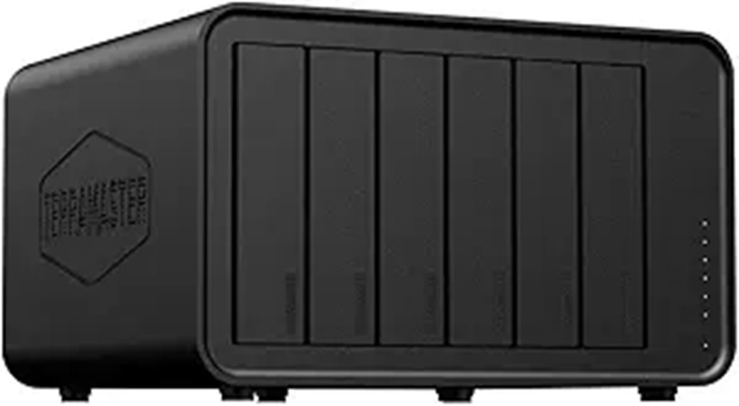 TERRAMASTER F6-424 Max NAS Storage 6-Bay Diskless