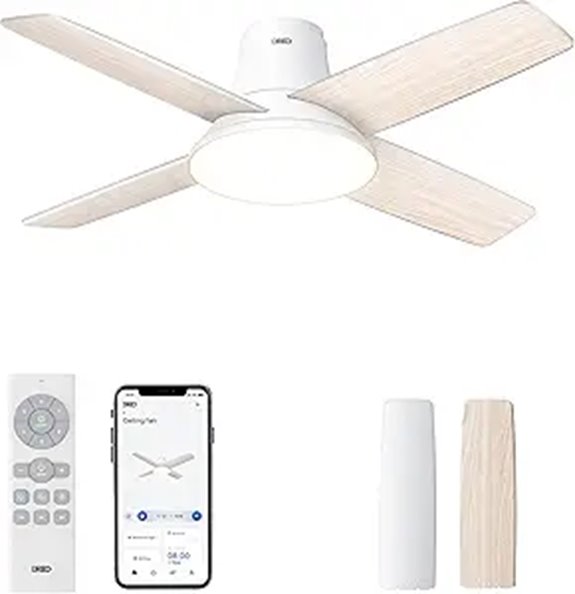 smart 44 inch ceiling fan