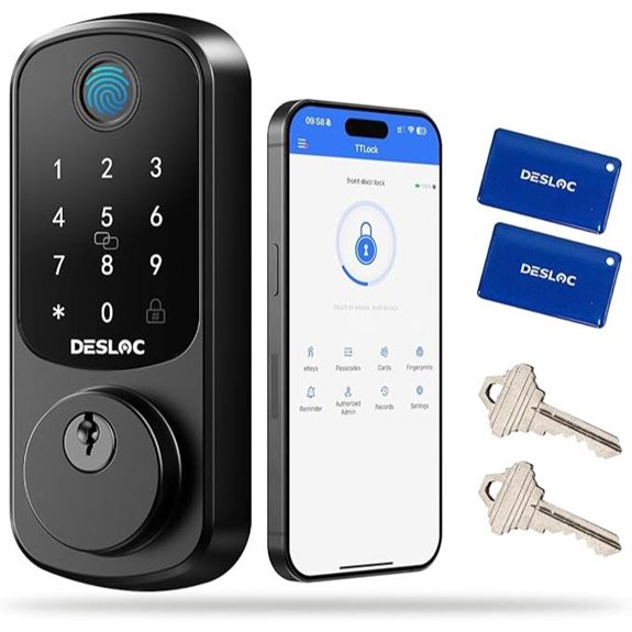 DESLOC B200 Smart Door Lock with App & Keypad