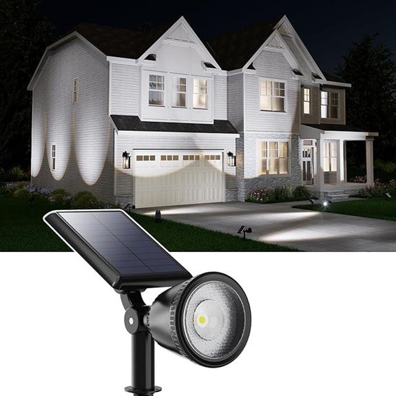 Solar Powered Outdoor Landscape Uplight