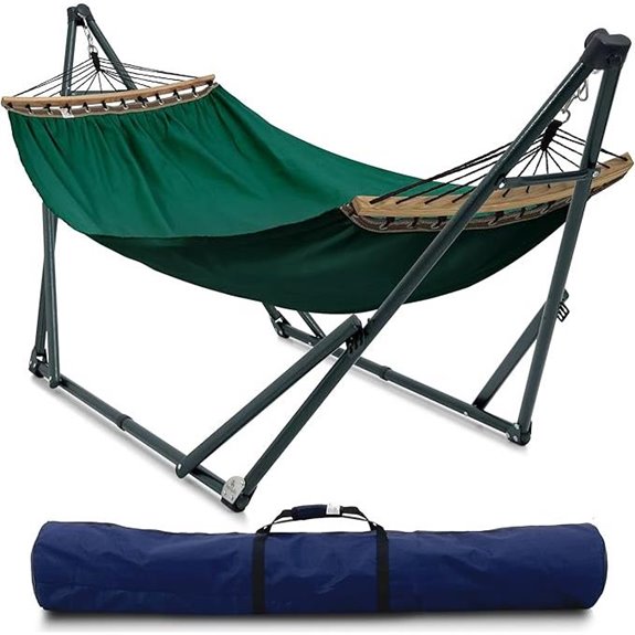 Tranquillo Steel Hammock Stand with Cotton Canvas
