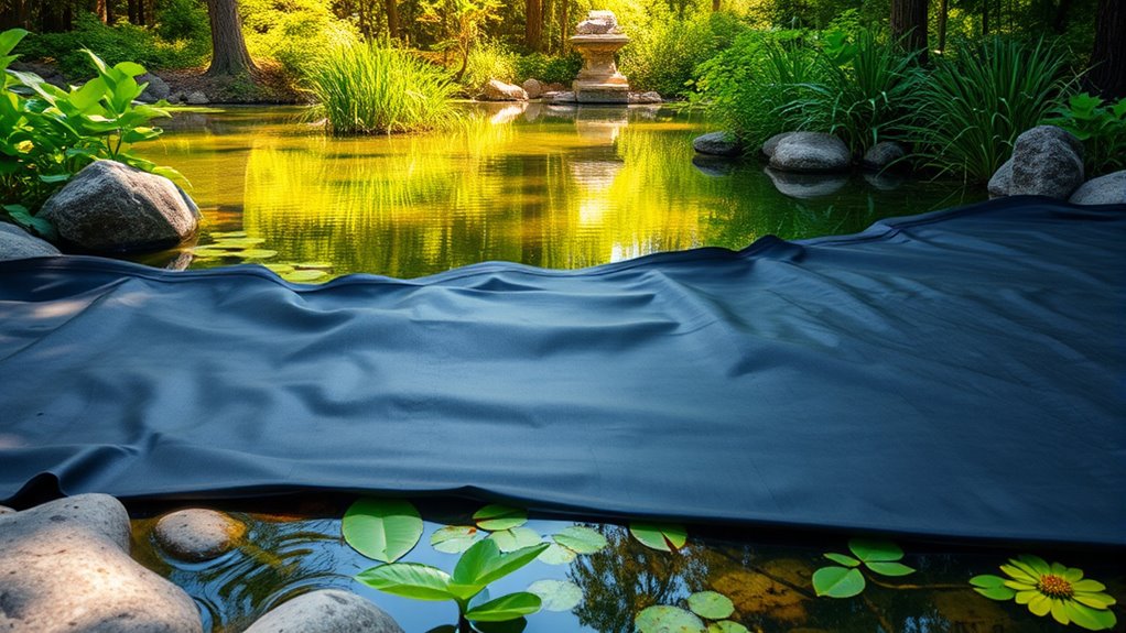 strong durable pond liner