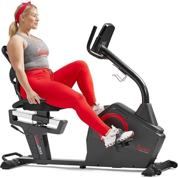 Sunny Health & Fitness Recumbent Exercise Bike