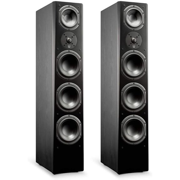 SVS Prime Pinnacle Floorstanding Speakers - Pair (Black Ash)