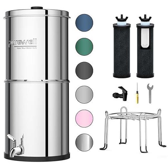 Purewell 3-Stage NSF Water Filter System