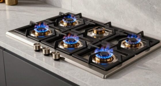 top 5 burner gas cooktops