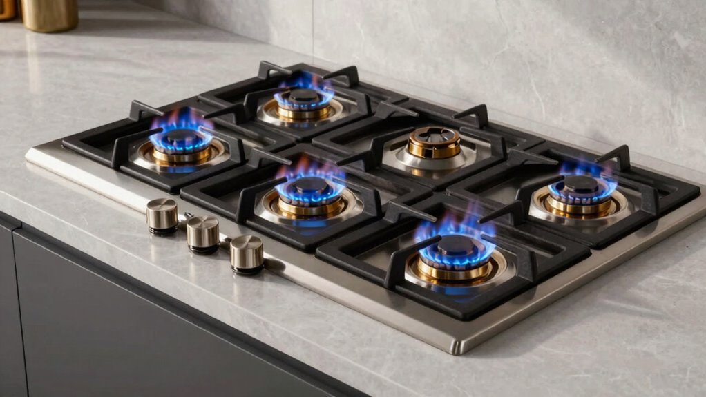 top 5 burner gas cooktops
