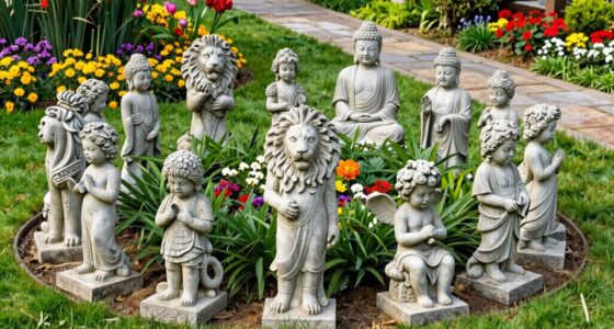 top concrete garden statues