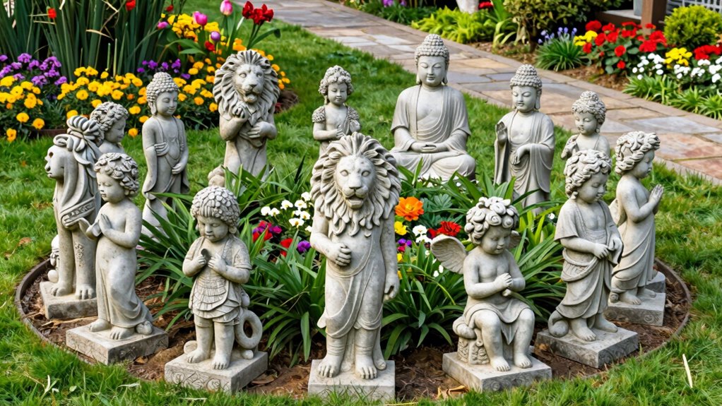 top concrete garden statues