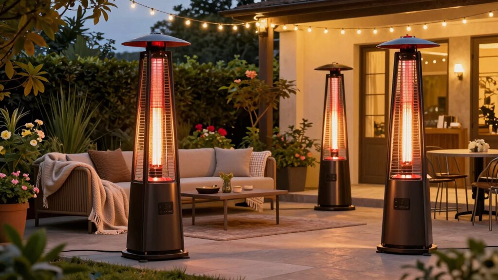 top electric patio heaters