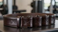top leather lifting belts