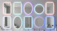 top led smart mirrors