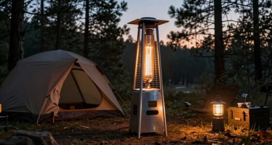 top propane camping heaters
