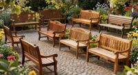 top wooden garden benches
