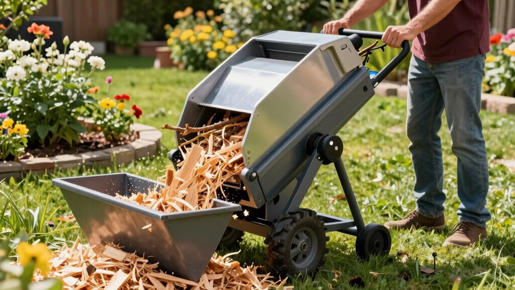 top yard chipper shredders