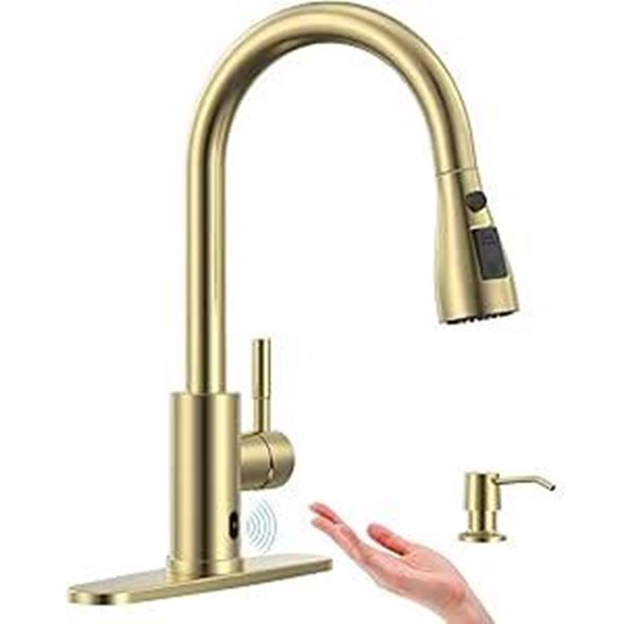 APPASO Touchless Kitchen Faucet with Pull-Down Sprayer