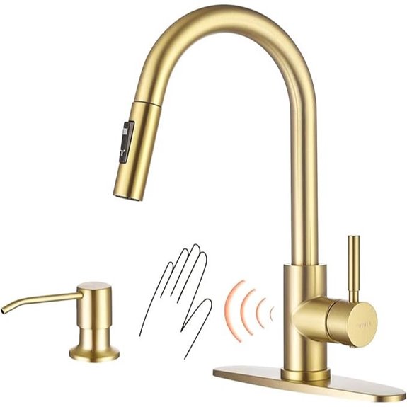 Touchless Kitchen Faucet with Pull Down Sprayer