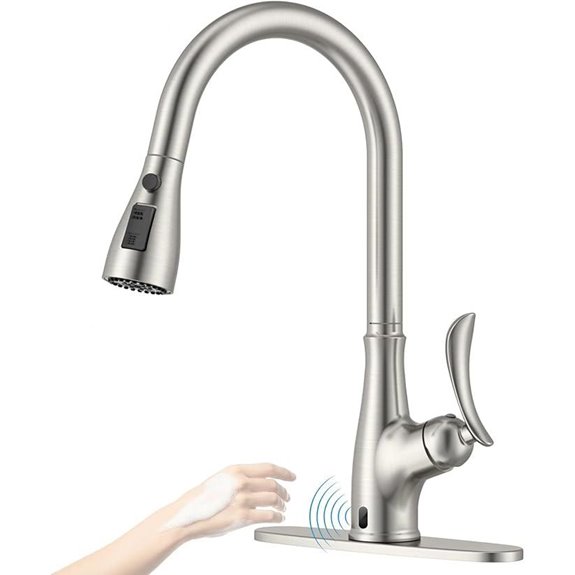 APPASO Touchless Kitchen Faucet with Pull-Down Sprayer