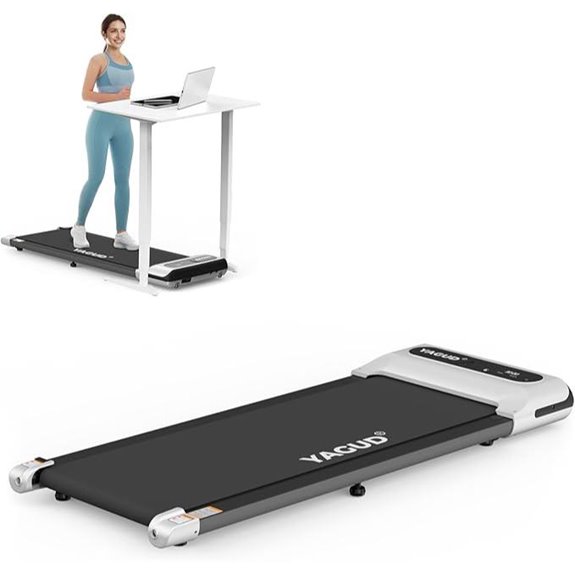 Under Desk Treadmill with Remote and LED Display