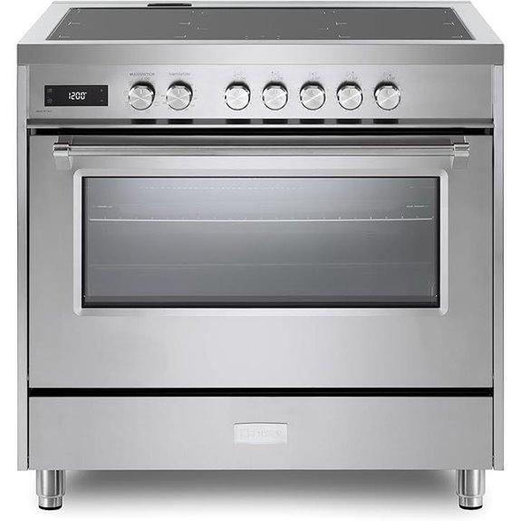 Verona Ultima 36-Inch Induction Range with Griddle