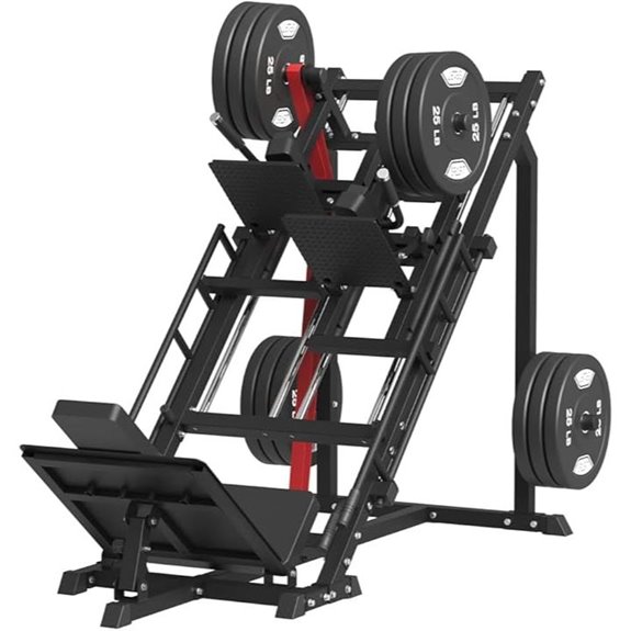 SPART 5-in-1 Leg Press & Hack Squat Machine