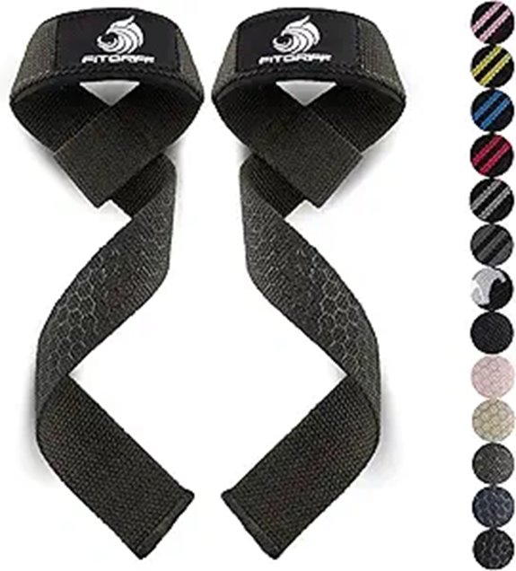 Fitgriff Lifting Wrist Straps for Men & Women