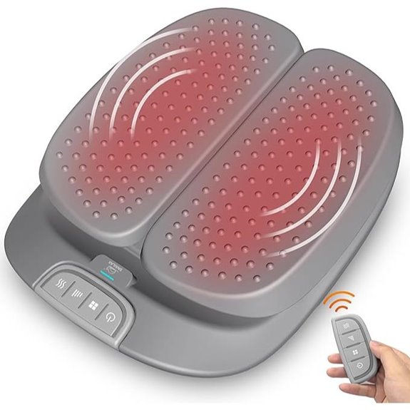 Snailax Vibration Foot Massager with Heat & Remote