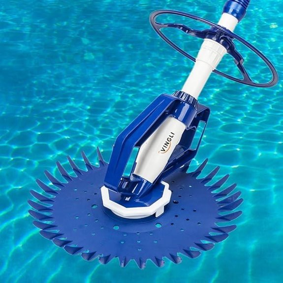 VINGLI Automatic Pool Cleaner with 33FT Hose