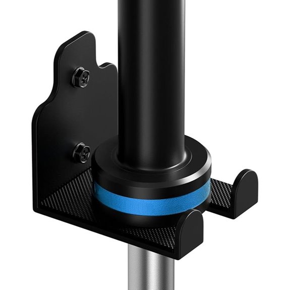 Barbell Wall Mount Rack for Gym and Home Use