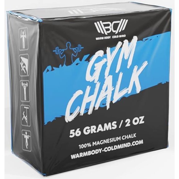 WARM BODY COLD MIND Gym Chalk for Weightlifting