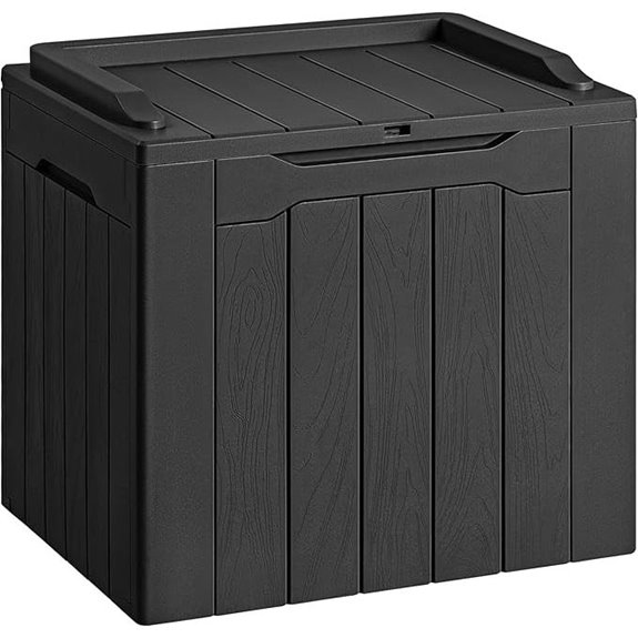 Devoko 30 Gallon Waterproof Resin Deck Storage Box