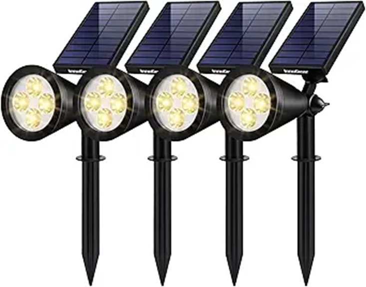 InnoGear Waterproof Solar Garden Lights Pack of 4
