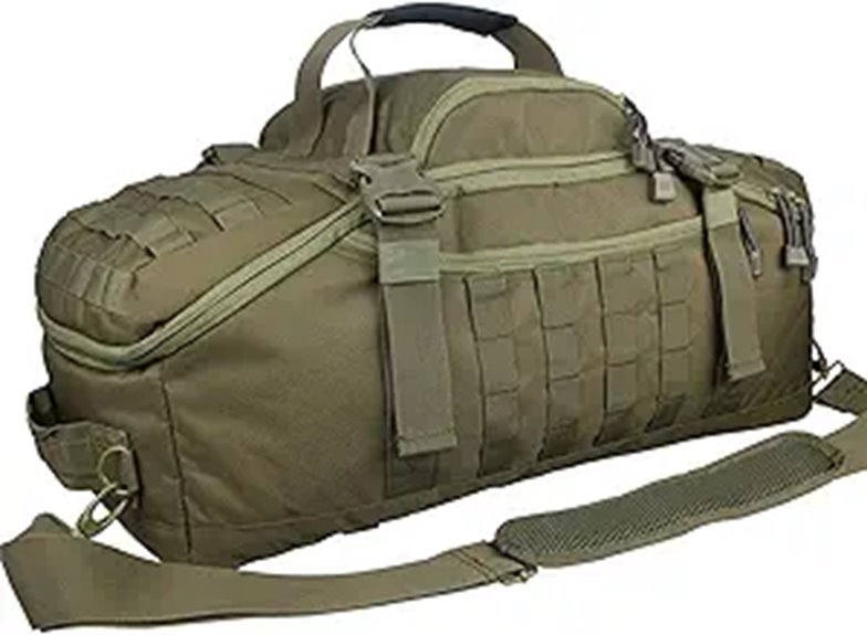 Greencity Waterproof Travel Duffel Bag for Men Women