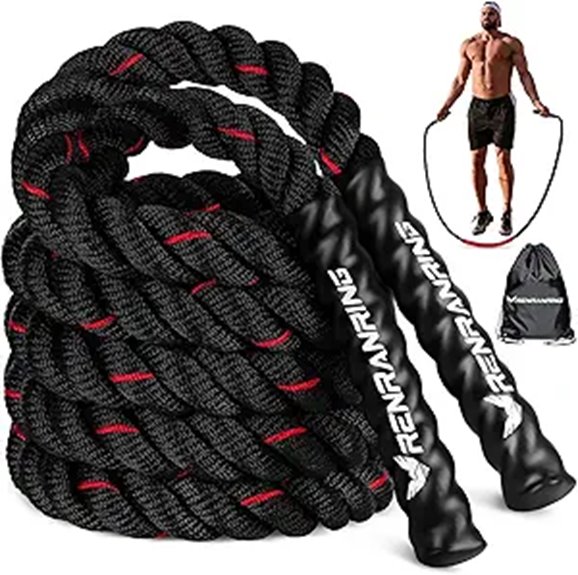 Weighted Jump Rope for Fitness and Muscle Building