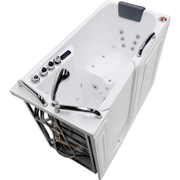 ANZZI Walk-In Whirlpool & Air Tub (2753WILWD)