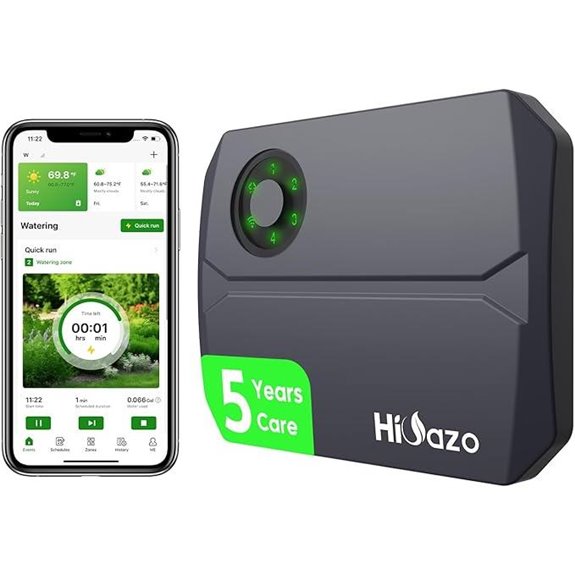 Smart WiFi Sprinkler Controller with 4 Zones